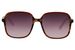 styleBREAKER Damen Sonnenbrille Oversize Quadratisch | Retro Two-Tone Rahmen mit Farbverlauf | Große Gläser mit Verlaufstönung UV400 | Glamour Look inkl. Stoffbeutel & Putztuch