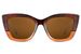 styleBREAKER Sonnenbrille Recycelt Butterfly Square | Nachhaltiger rPC Rahmen | Eckige Schmetterlingsform Lifting-Effekt & UV400 | Medium Fit | Inkl. Stoffbeutel & Putztuch
