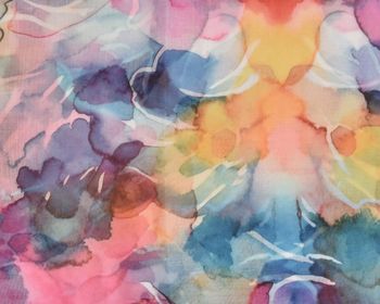 styleBREAKER Damen Loop Schal mit Aquarell Muster | leichter Schlauchschal 83x49 cm | weiche Viskose | stylischer Eyecatcher für Frühling & Alltag