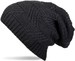 styleBREAKER Unisex Beanie Strickmütze mit Struktur Muster, Mütze gestrickt, Einfarbig Uni Winter 04024017