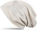 styleBREAKER klassische leichte Unisex Beanie Mütze mit Stern Strass Applikation 04024019