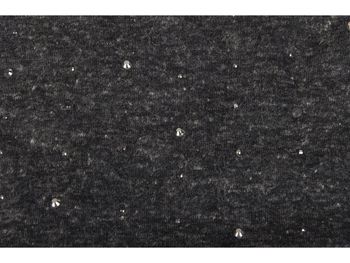 styleBREAKER Damen Beanie Mütze mit edler Strass-Nieten Applikation, Longbeanie Slouch 04024037