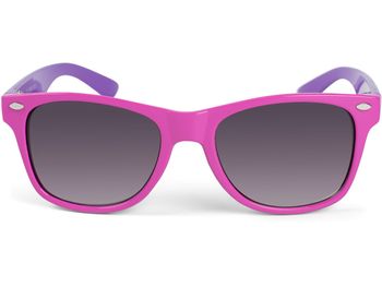 styleBREAKER Kinder Sonnenbrille Retro Nerd Design mit verspiegelten oder getönten Gläsern | UV400 Schutz | Kunststoffrahmen | für Kleinkinder 18 Monate bis 4 Jahre