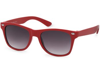 styleBREAKER Kinder Sonnenbrille Retro Nerd Design mit verspiegelten oder getönten Gläsern | UV400 Schutz | Kunststoffrahmen | für Kleinkinder 18 Monate bis 4 Jahre