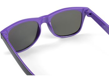 styleBREAKER Kinder Sonnenbrille Retro Nerd Design mit verspiegelten oder getönten Gläsern | UV400 Schutz | Kunststoffrahmen | für Kleinkinder 18 Monate bis 4 Jahre
