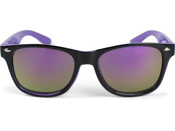 styleBREAKER Kinder Sonnenbrille Retro Nerd Design mit verspiegelten oder getönten Gläsern | UV400 Schutz | Kunststoffrahmen | für Kleinkinder 18 Monate bis 4 Jahre
