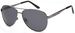 styleBREAKER polarisierte Flieger Sonnenbrille, Pilotenbrille mit Federscharnier, Etui und Putztuch, Unisex 09020046