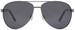 styleBREAKER polarisierte Flieger Sonnenbrille, Pilotenbrille mit Federscharnier, Etui und Putztuch, Unisex 09020046
