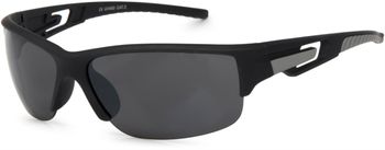 styleBREAKER Unisex Sport Sonnenbrille mit getönten Gläsern, Halbrand Outdoor Sportbrille mit flexiblen Bügeln 09020049