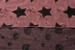 styleBREAKER Loop Schal mit Sterne und Punkte Muster, Vintage Look, Wendeschal, Schlauchschal, Unisex 01018080