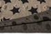 styleBREAKER Loop Schal mit Sterne und Punkte Muster, Vintage Look, Wendeschal, Schlauchschal, Unisex 01018080