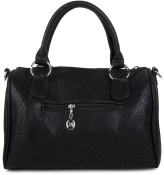 styleBREAKER Bowling Bag mit USA Design Totenkopf und schwarzem Strass, Handtasche, Damen 02012051