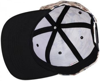 styleBREAKER Snapback Cap mit Camouflage Print, Baseball Cap, verstellbar, Unisex 04023045