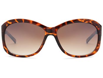 styleBREAKER Damen Oversize Sonnenbrille Butterfly mit Verlaufsgläsern | Kunststoffrahmen mit Metallverzierung am Bügel | UV400 Schutz