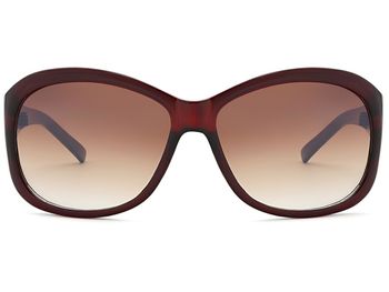 styleBREAKER Damen Oversize Sonnenbrille Butterfly mit Verlaufsgläsern | Kunststoffrahmen mit Metallverzierung am Bügel | UV400 Schutz