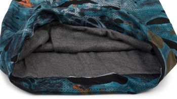 styleBREAKER Beanie Mütze im Splat Style mit Klecksen und Zeichen im Destroyed Vintage Look, Unisex 04024077