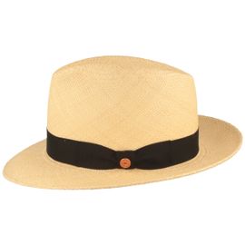 Mayser Panamahut Albenga mittelbreiter Bogart mit UV-Schutz in beige Mayser Panamahut Albenga mittelbreiter Bogart mit UV-Schutz in beige