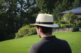 Mayser hochwertiger Cuenca Panamahut Traveller Gero in beige Mayser hochwertiger Cuenca Panamahut Traveller Gero in beige