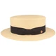 Mayser Kreissäge Boater Gondolo aus Panama-Stroh Cuenca-Stil in beige Mayser Kreissäge Boater Gondolo aus Panama-Stroh Cuenca-Stil in beige