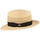 Mayser echter Netz Panama Strohhut Imperia in Bogart-Form in beige