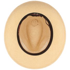 Mayser echter Netz Panama Strohhut Imperia in Bogart-Form in beige Mayser echter Netz Panama Strohhut Imperia in Bogart-Form in beige