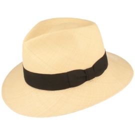 Extrafeiner weicher Bogart Panamahut von Hut-Breiter in beige