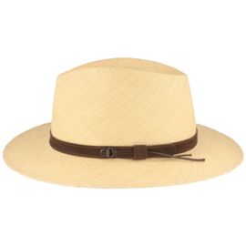 Panamahut Traveller Lederband & UV-Schutz 50 von Hut-Breiter in beige Panamahut Traveller Lederband & UV-Schutz 50 von Hut-Breiter in beige