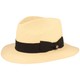 Feiner Montecristi Panamahut mit UV-Schutz 50 von Hut-Breiter in beige