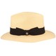 Feiner Montecristi Panamahut mit UV-Schutz 50 von Hut-Breiter in beige