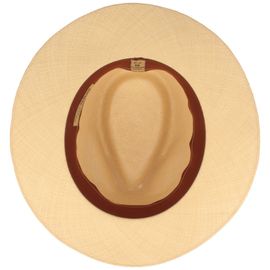 Feiner Montecristi Panamahut mit UV-Schutz 50 von Hut-Breiter in beige Feiner Montecristi Panamahut mit UV-Schutz 50 von Hut-Breiter in beige
