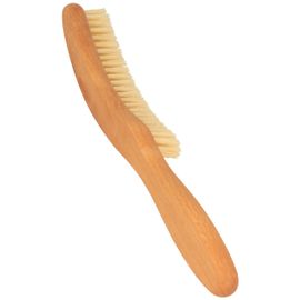 Helle Hutbürste aus Buchenholz in silber Helle Hutbürste aus Buchenholz in silber