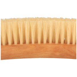 Helle Hutbürste aus Buchenholz in silber Helle Hutbürste aus Buchenholz in silber