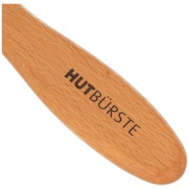 Helle Hutbürste aus Buchenholz in silber Helle Hutbürste aus Buchenholz in silber