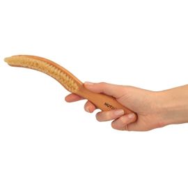 Helle Hutbürste aus Buchenholz in silber Helle Hutbürste aus Buchenholz in silber