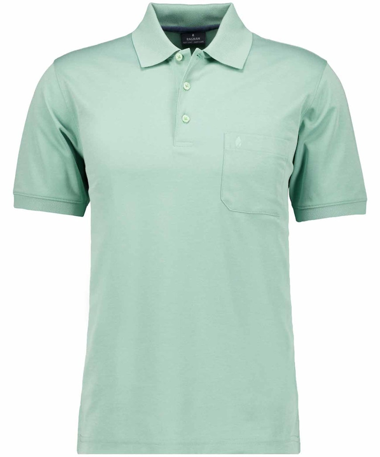 Ragman H-Polo Polo Soft-Knit uni