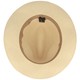 Borsalino hochwertiger ultrafeiner Montecristi Panamahut Fedora in beige