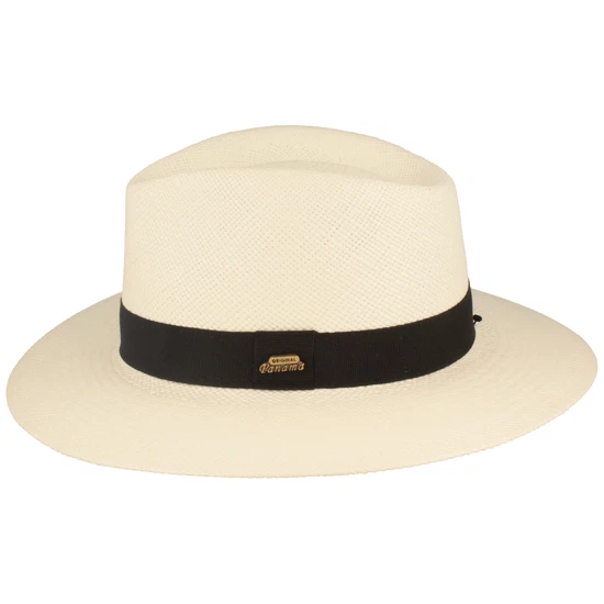 Eleganter original Panama Hut UV-Schutz 50+ von Hut-Breiter in weiß