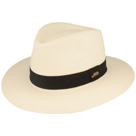Eleganter original Panama Hut UV-Schutz 50+ von Hut-Breiter in weiß