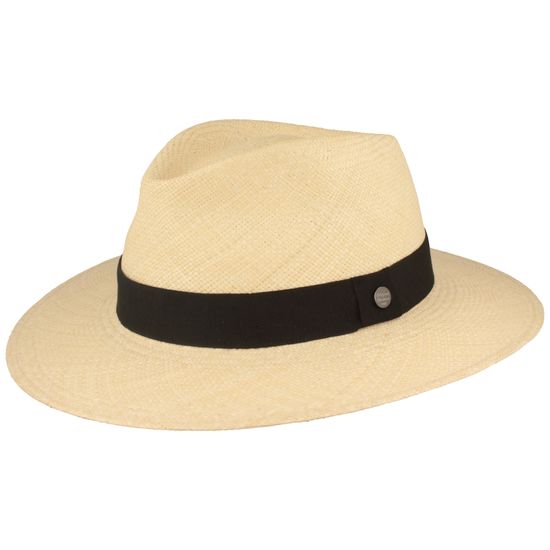 alt-Original Panamahut Traveller mit UV-Schutz 50 von Hut-Breiter in beige