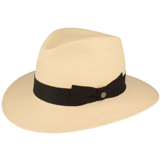 alt-Ultrafeiner Montecristi Panamahut mit UV-Schutz 50 von Hut-Breiter in beige