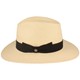 Ultrafeiner Montecristi Panamahut mit UV-Schutz 50 von Hut-Breiter in beige