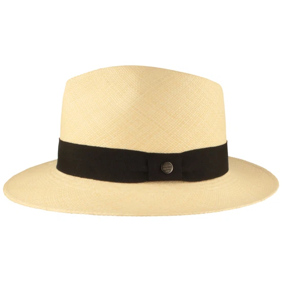 Bogart Panama Hut mit UV-Schutz 50 & Ripsband von Hut-Breiter in braun