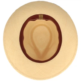 Bogart Panama Hut mit UV-Schutz 50 & Ripsband von Hut-Breiter in beige Bogart Panama Hut mit UV-Schutz 50 & Ripsband von Hut-Breiter in beige