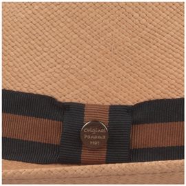 Bogart Panama Hut mit UV-Schutz 50 & Ripsband von Hut-Breiter in braun Bogart Panama Hut mit UV-Schutz 50 & Ripsband von Hut-Breiter in braun