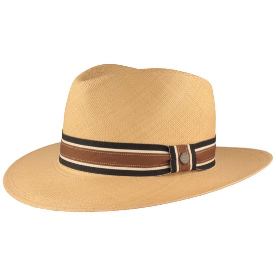 alt-Breiter Panamahut Streifen-Band & UV-Schutz 50 von Hut-Breiter in beige