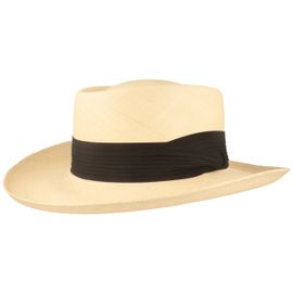 Gambler Panamahut Westernform mit Faltenband von Hut-Breiter in beige