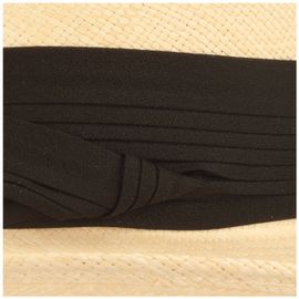 Gambler Panamahut Westernform mit Faltenband von Hut-Breiter in beige Gambler Panamahut Westernform mit Faltenband von Hut-Breiter in beige