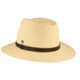 Extra breiter Panama Hut mit Leder-Garnitur von Hut-Breiter in beige Extra breiter Panama Hut mit Leder-Garnitur von Hut-Breiter in beige