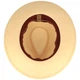 Extra breiter Panama Hut mit Leder-Garnitur von Hut-Breiter in beige Extra breiter Panama Hut mit Leder-Garnitur von Hut-Breiter in beige