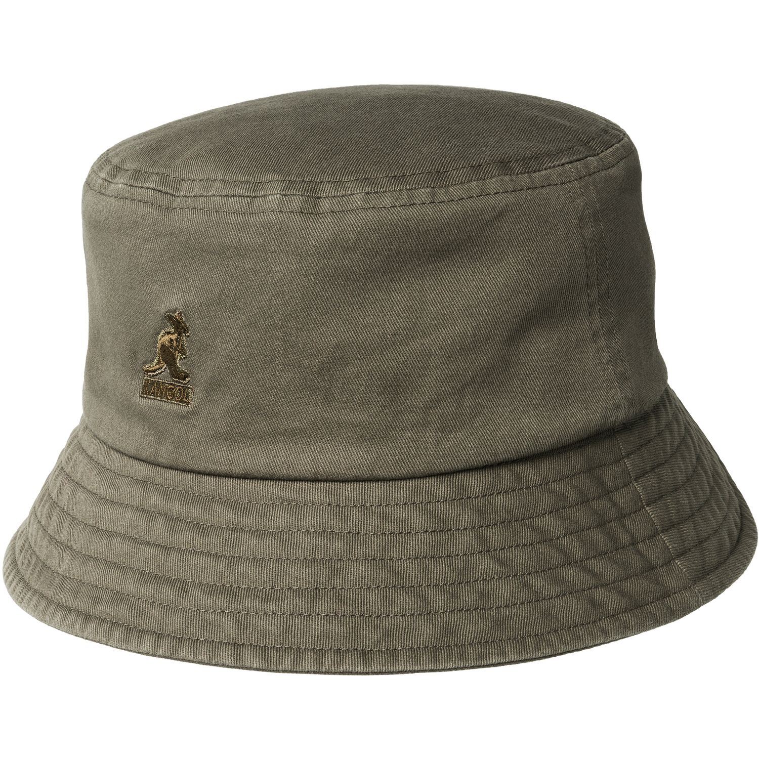 Kangol rollbar Washed Bucket Fischerhut aus reiner Baumwolle